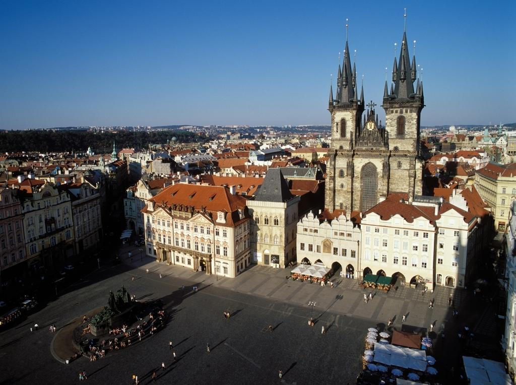 Apartment Near The Old Town Square Praag Kamer foto